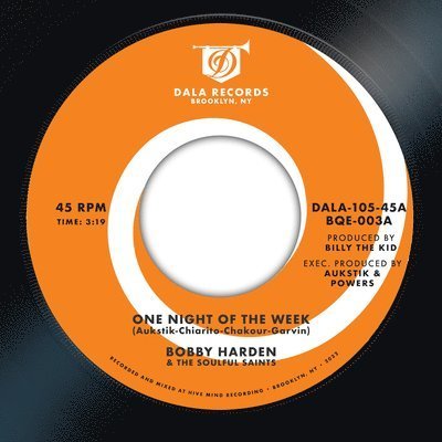 CD Shop - HARDEN, BOBBY/THE SOULFUL 7-ONE NIGHT OF THE WEEK/RAISE YOUR MIND