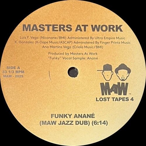 CD Shop - MASTERS AT WORK FUNKY ANAN / MAW WANT YOU