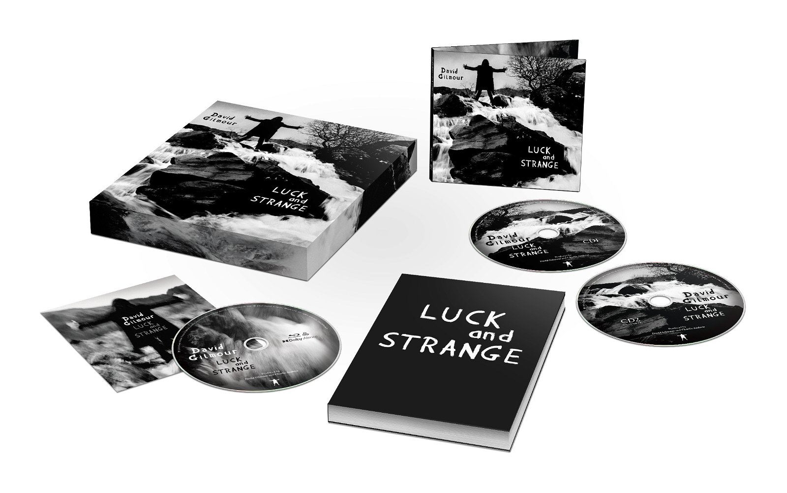 CD Shop - GILMOUR, DAVID LUCK AND STRANGE / DELUXE