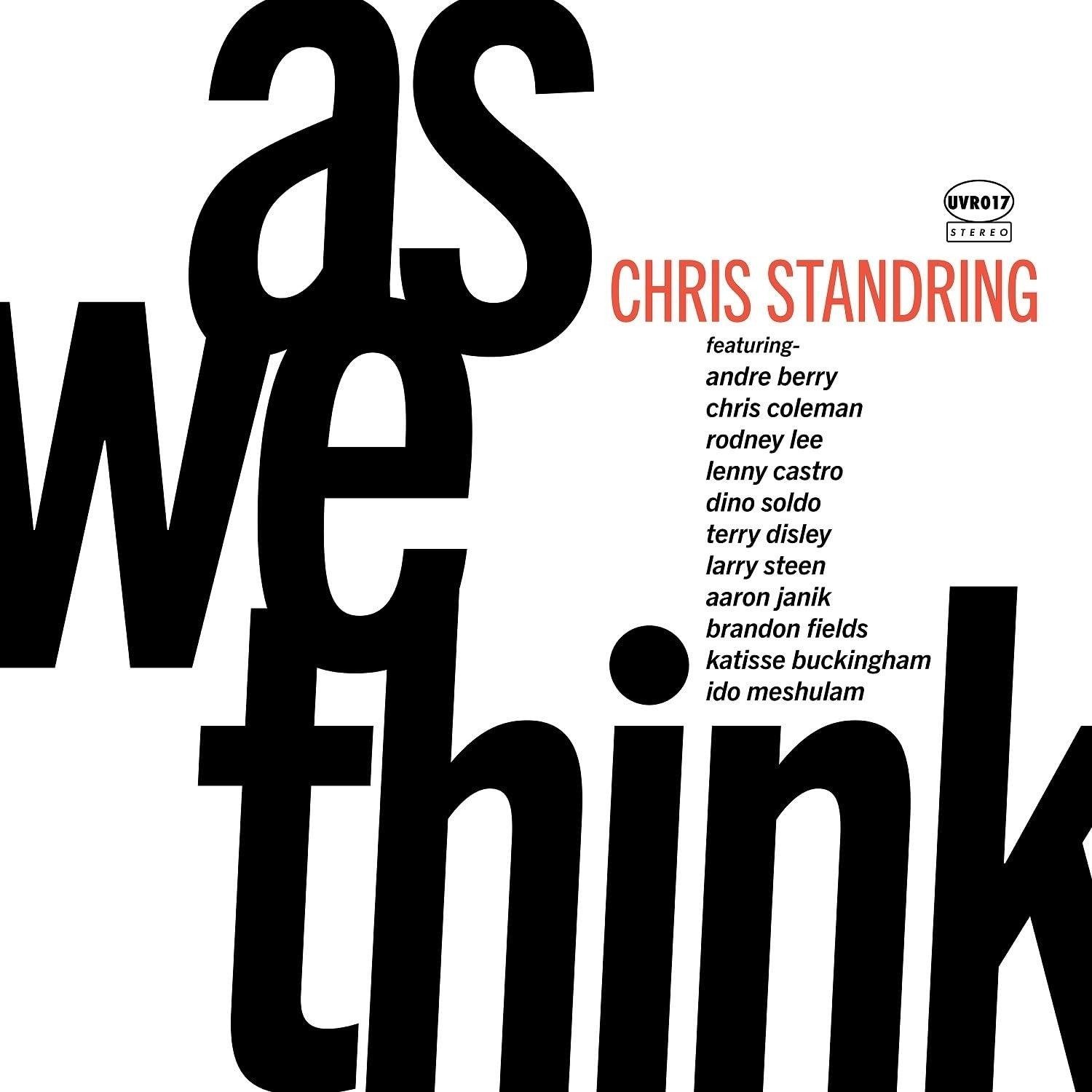 CD Shop - STANDRING, CHRIS AS WE THINK
