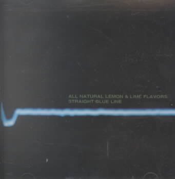 CD Shop - ALL NATURAL LEMON & LIME STRAIGHT BLUE LINE