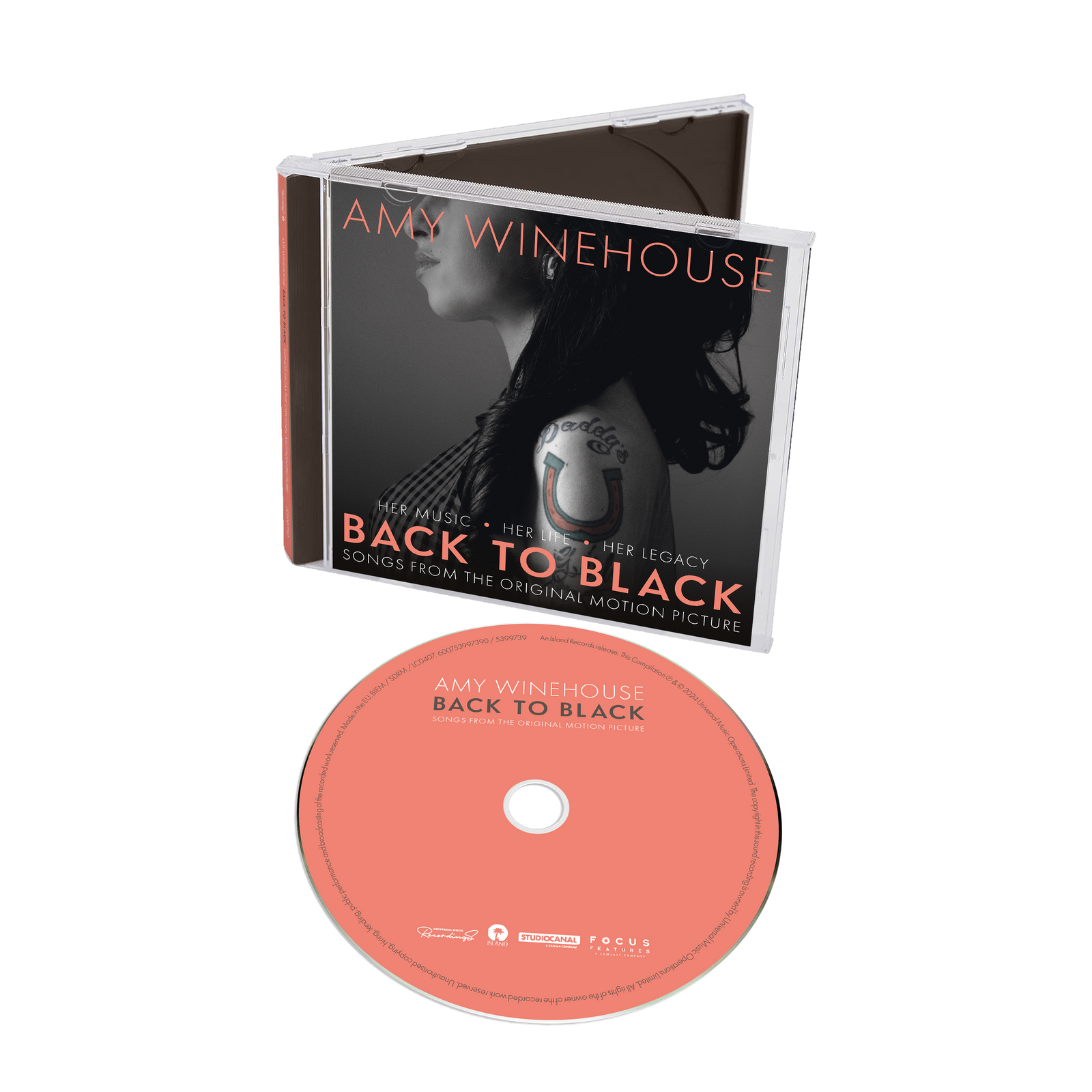 CD Shop - OST BACK TO BLACK: SONGS FROM THE ORIGINAL MOTION PICTURE