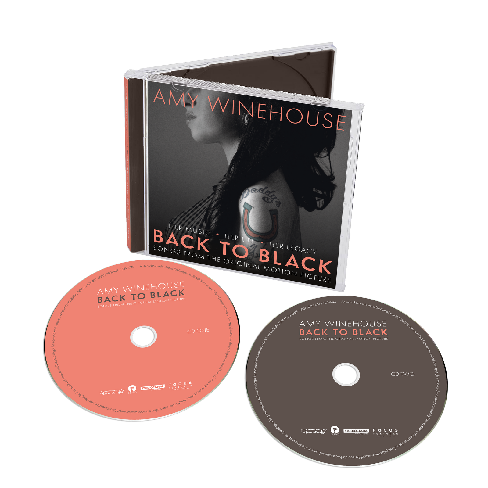 CD Shop - OST BACK TO BLACK: MUSIC FROM THE ORIGINAL MOTION PICTURE