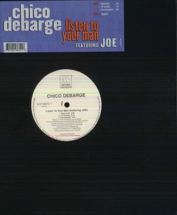 CD Shop - DEBARGE, CHICO LISTEN TO YOUR MAN