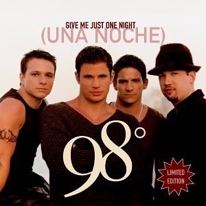 CD Shop - NINETY-EIGHT DEGREES GIVE ME JUST ONE NIGHT