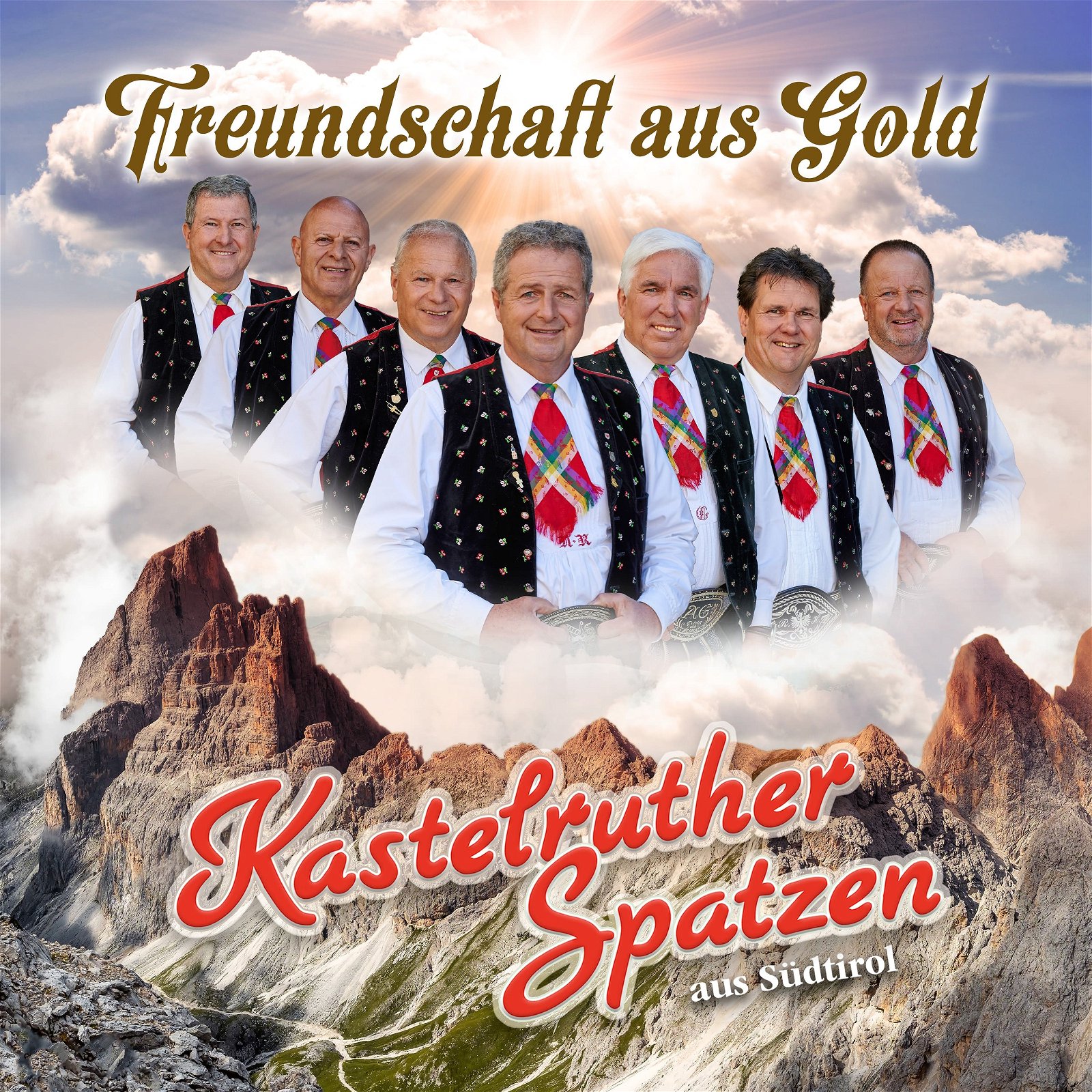 CD Shop - KASTELRUTHER SPATZEN FREUNDSCHAFT AUS GOLD