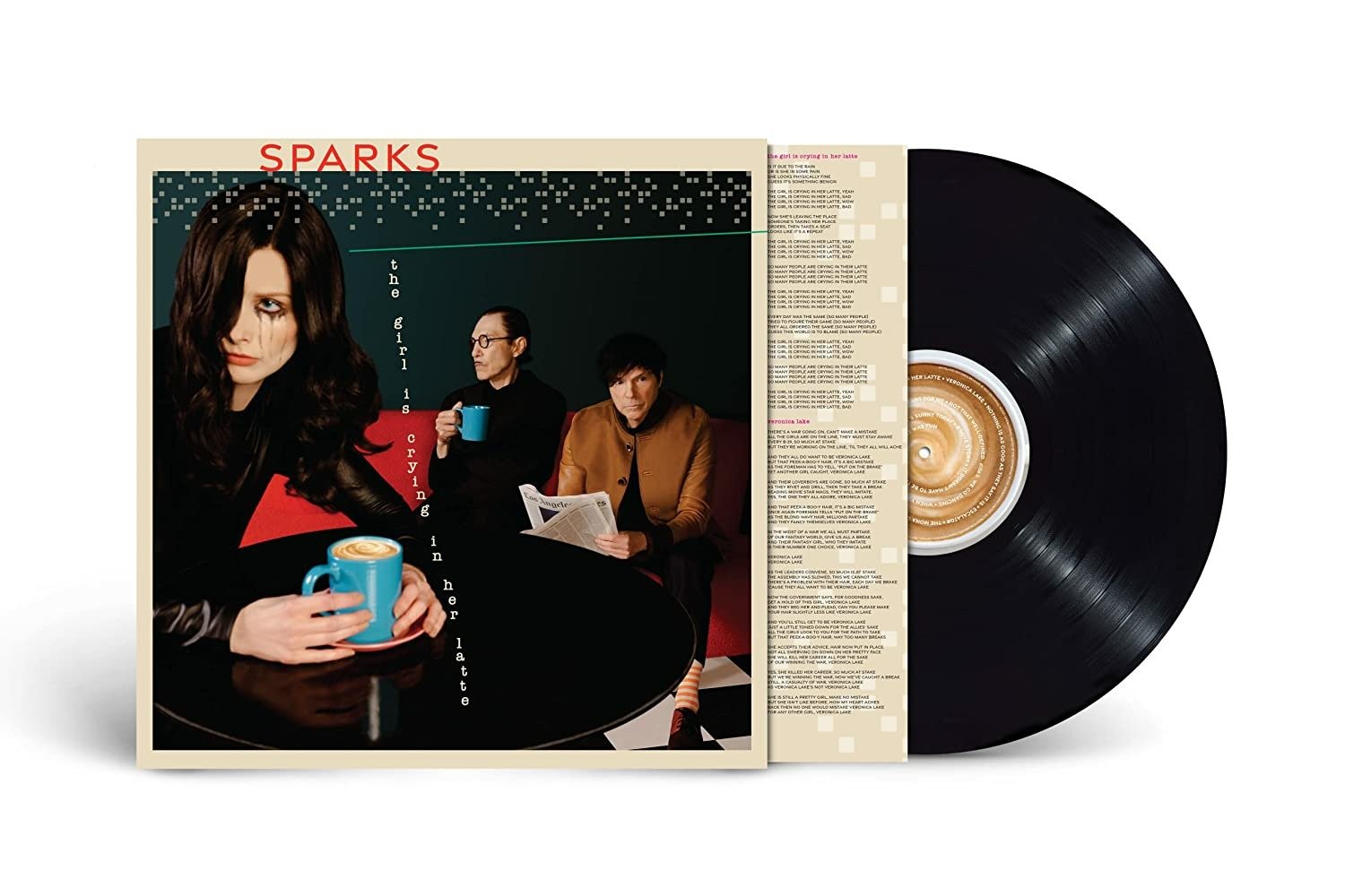 CD Shop - SPARKS The Girl Is Crying In Her Latte
