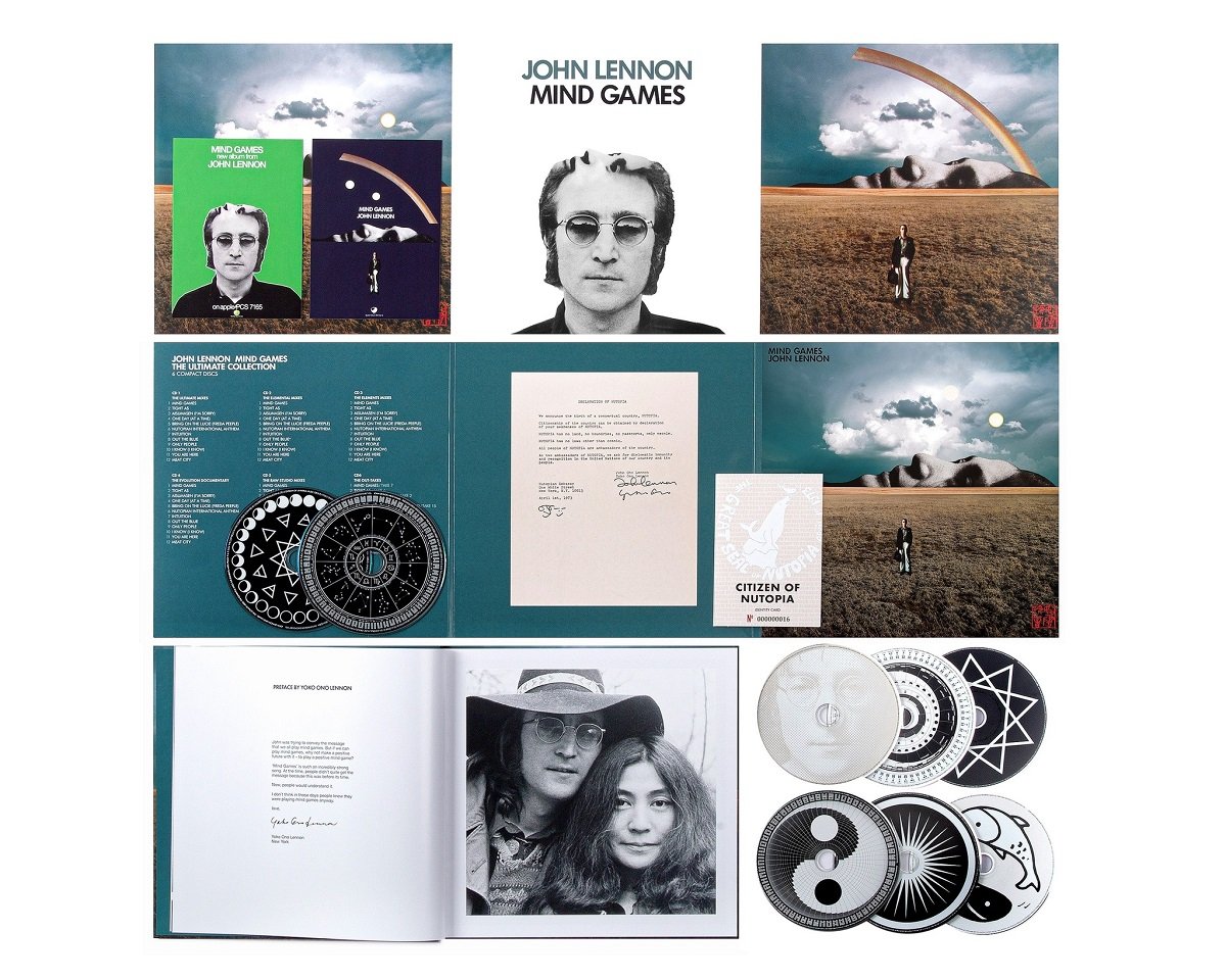 CD Shop - LENNON JOHN MIND GAMES / LTD / DELUXE 6CD + 2BD