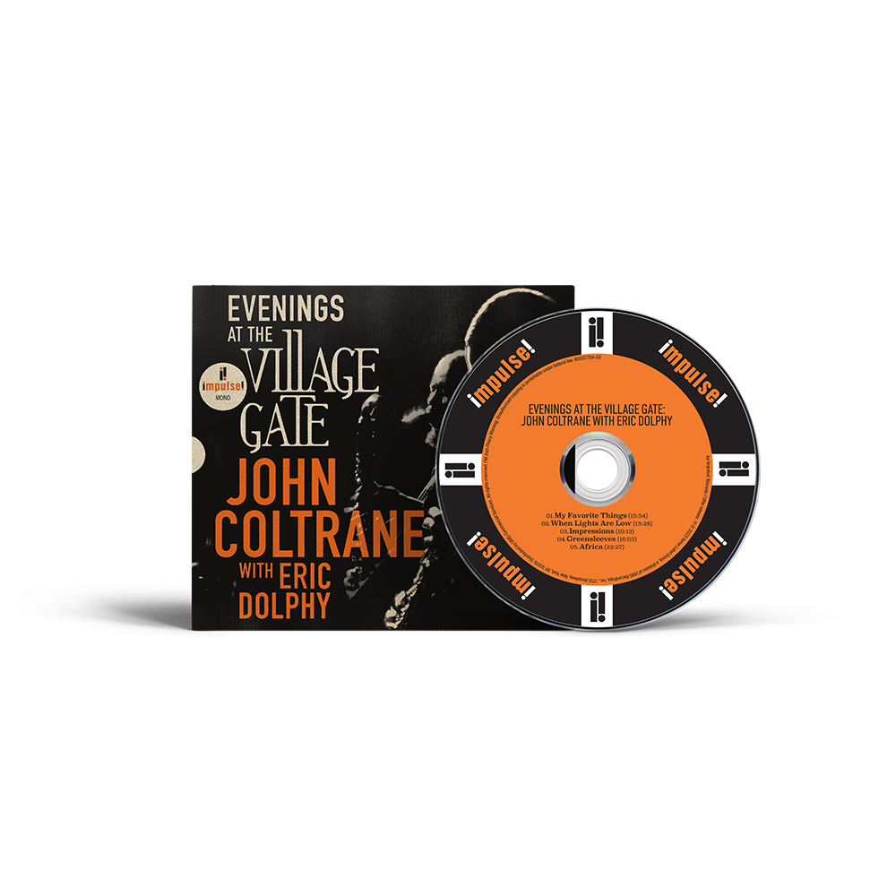 CD Shop - COLTRANE, JOHN EVENINGS AT THE VILLAGE GATE: JOHN COLTRANE WITH ERIC DOLPHY