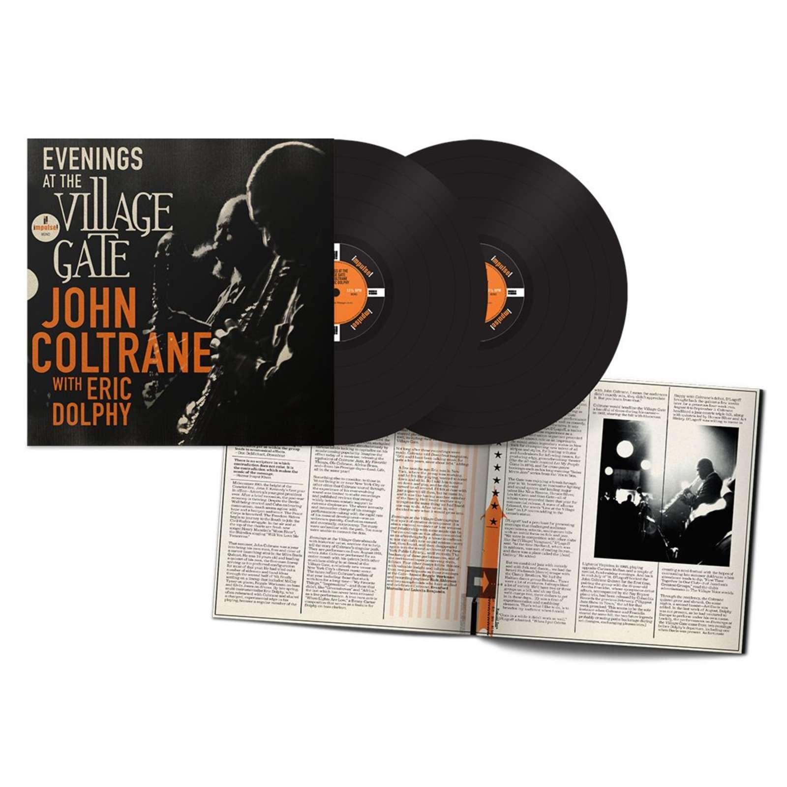 CD Shop - COLTRANE, JOHN EVENINGS AT THE VILLAGE GATE: JOHN COLTRANE WITH ERIC DOLPHY