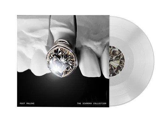 CD Shop - POST MALONE THE DIAMOND COLLECTION / METALLIC SILVER