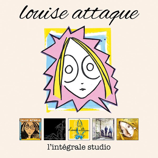 CD Shop - ATTAQUE, LOUISE INTEGRALE STUDIO 5CD