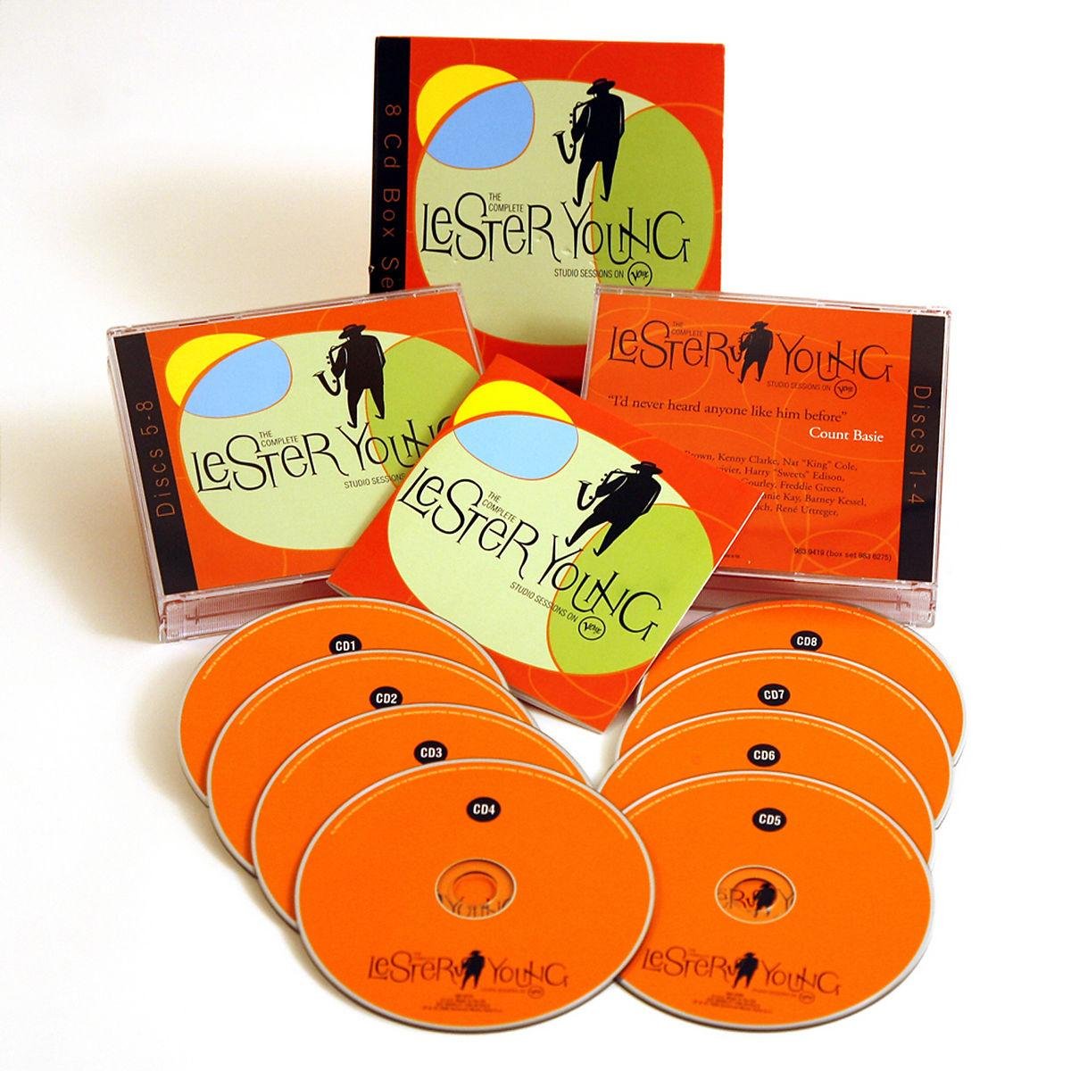 CD Shop - YOUNG, LESTER COMPLETE STUDIO SESSIONS ON VERVE