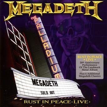 CD Shop - MEGADETH RUST IN PEACE LIVE