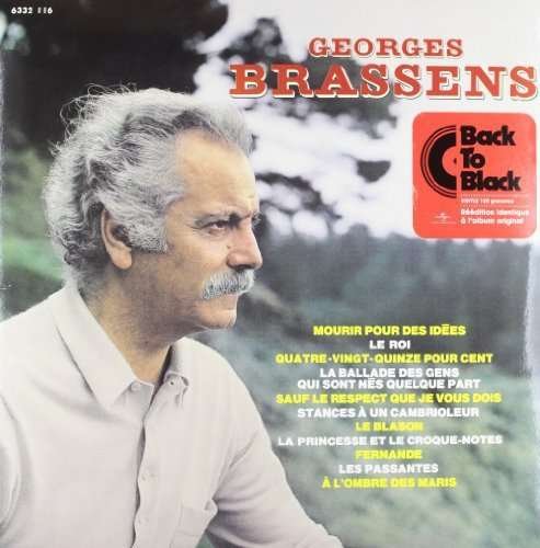 CD Shop - BRASSENS, GEORGES GEORGES BRASSENS