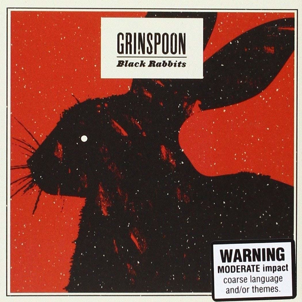 CD Shop - GRINSPOON BLACK RABBITS