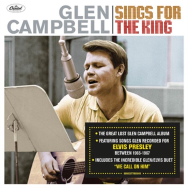 CD Shop - CAMPBELL, GLEN SINGS FOR THE KING