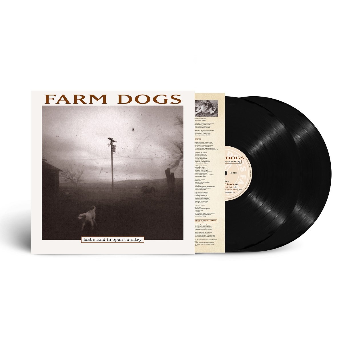 CD Shop - FARM DOGS LAST STAND IN OPEN COUNTRY (RSD 2024) / 140GR.