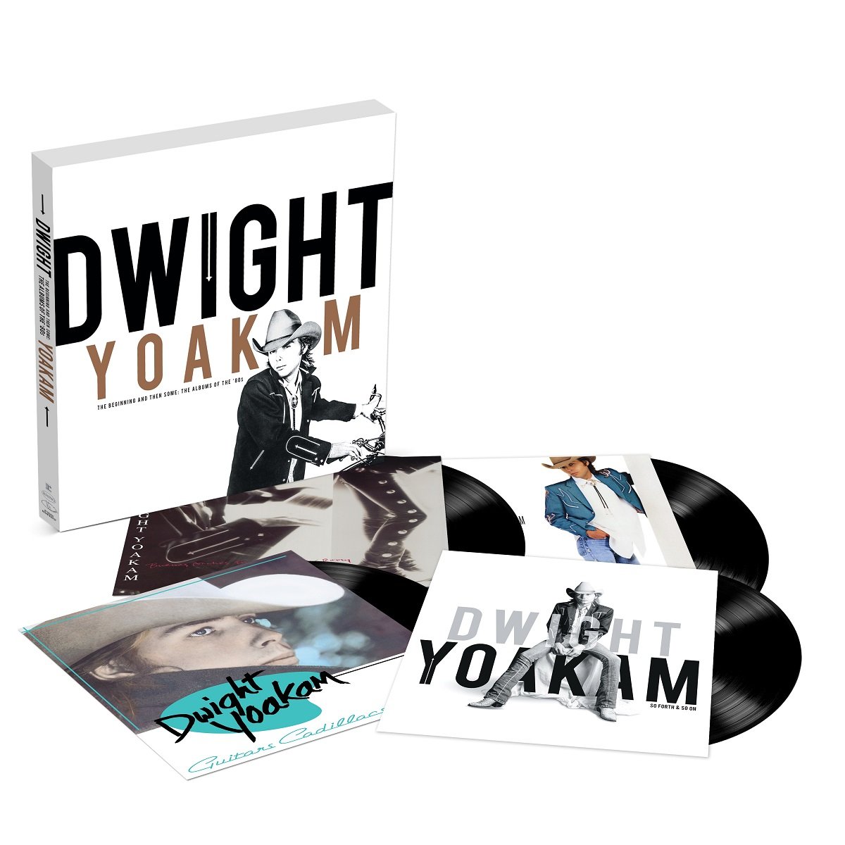 CD Shop - YOAKAM, DWIGHT THE BEGINNING AND THEN SOME: THE ALBUMS OF THE ‘80S (RSD 2024) / 140GR.