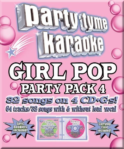 CD Shop - KARAOKE PARTY TYME KARAOKE: GIRL POP PARTY PACK 4 / VAR