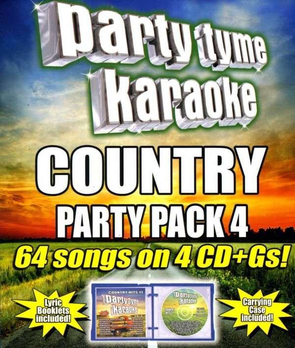 CD Shop - V/A PARTY TYME KARAOKE: COUNTRY PARTY PACK 4