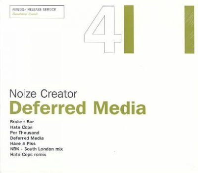 CD Shop - NOIZE CREATOR DEFERRED MEDIA