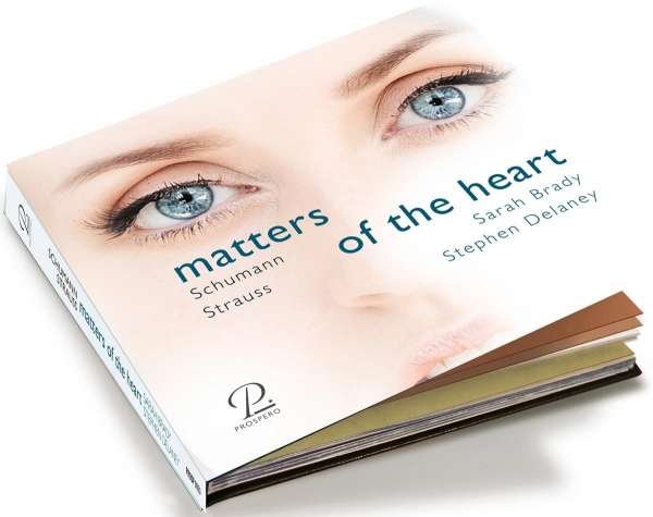 CD Shop - BRADY, SARAH & STEPHEN DE SCHUMANN & STRAUSS: MATTERS OF THE HEART - A JOURNEY THROUGH A WOMAN\