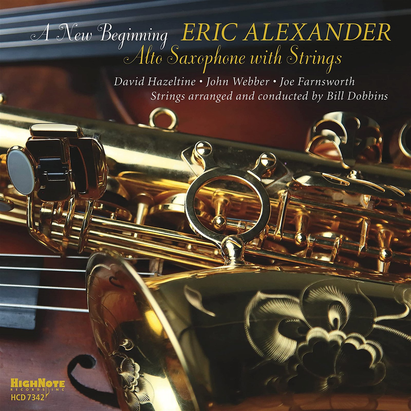 CD Shop - ALEXANDER, ERIC A NEW BEGINNING - ALTO SAXOPHONE WITH STRINGS