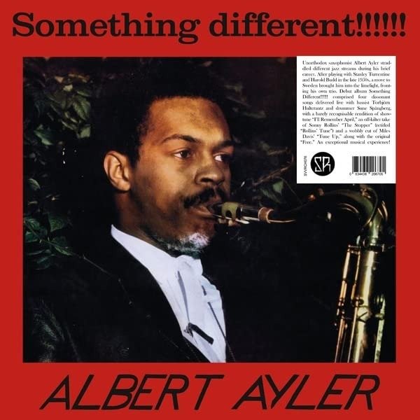 CD Shop - AYLER, ALBERT SOMETHING DIFFERENT!!!
