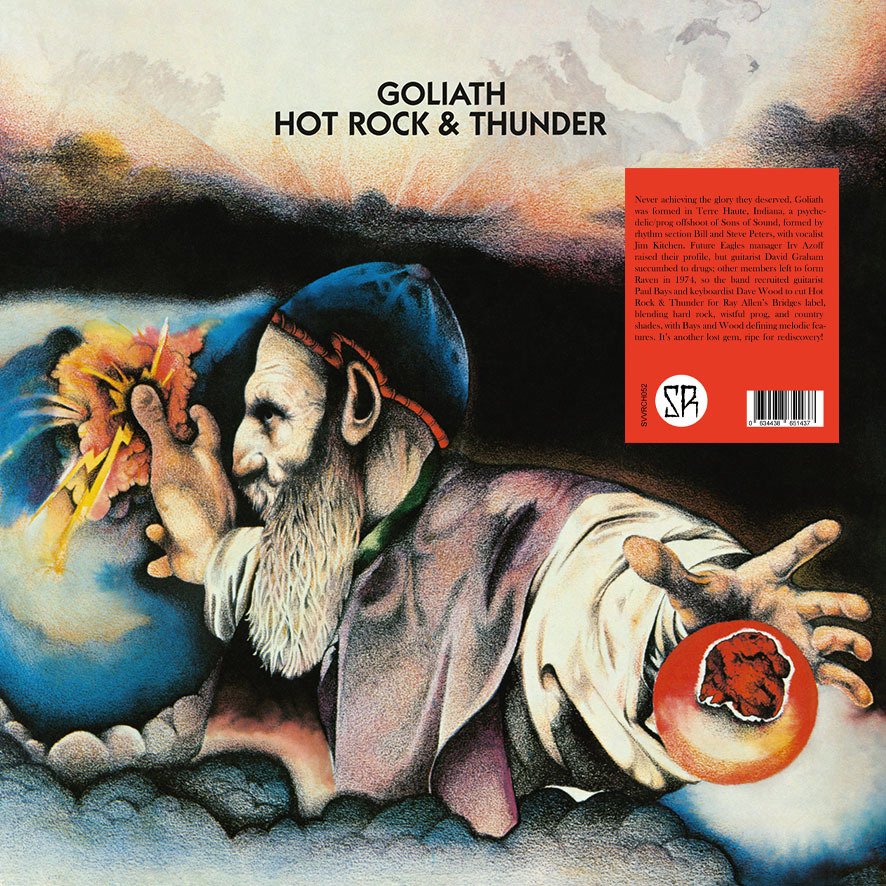 CD Shop - GOLIATH HOT ROCK & THUNDER