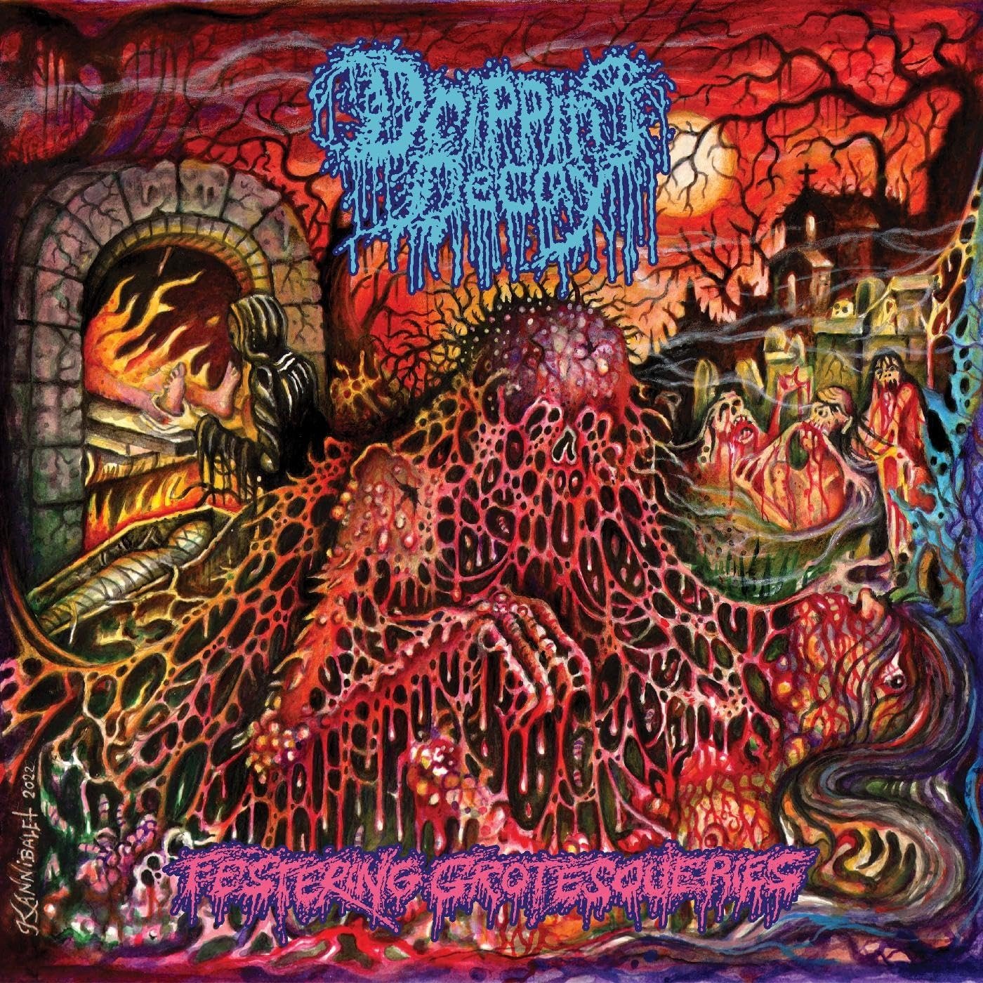 CD Shop - DRIPPING DECAY FESTERING GROTESQUERIES
