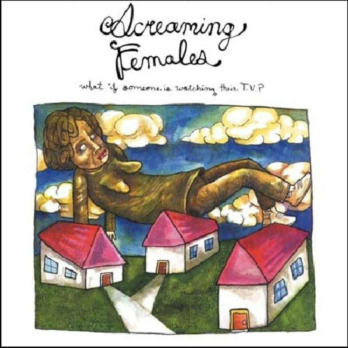 CD Shop - SCREAMING FEMALES WHAT IF SOMEONE IS WATCHING THEIR TV?