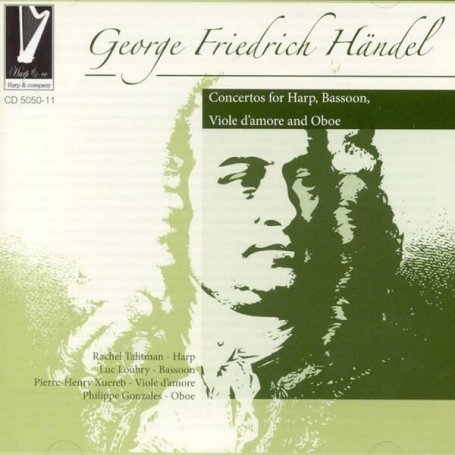 CD Shop - HANDEL, G.F. CONCERTOS FOR HARP, BASSOON, VIOLE D\