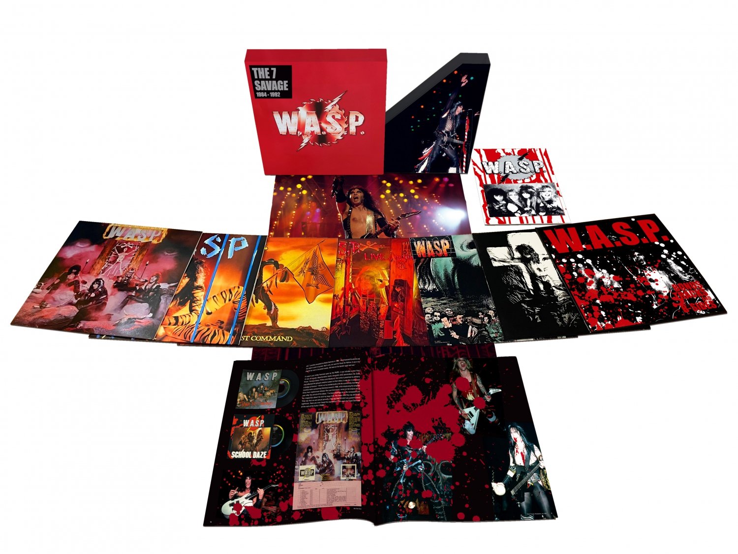 CD Shop - W.A.S.P. THE 7 SAVAGE: 1984-1992