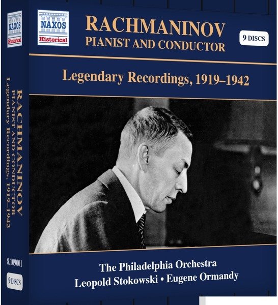 CD Shop - RACHMANINOV, SERGEY PIANIST AND CONDUCTOR - LEGENDARY RECORDINGS 1919-1942