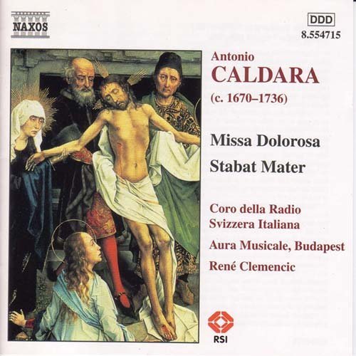 CD Shop - CALDARA, A. MISSA DOLOROSA/STABAT MAT