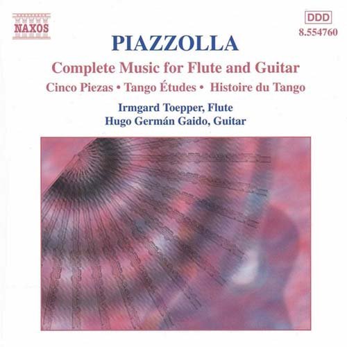 CD Shop - PIAZZOLLA, ASTOR COMPLETE MUSIC FOR FLUTE