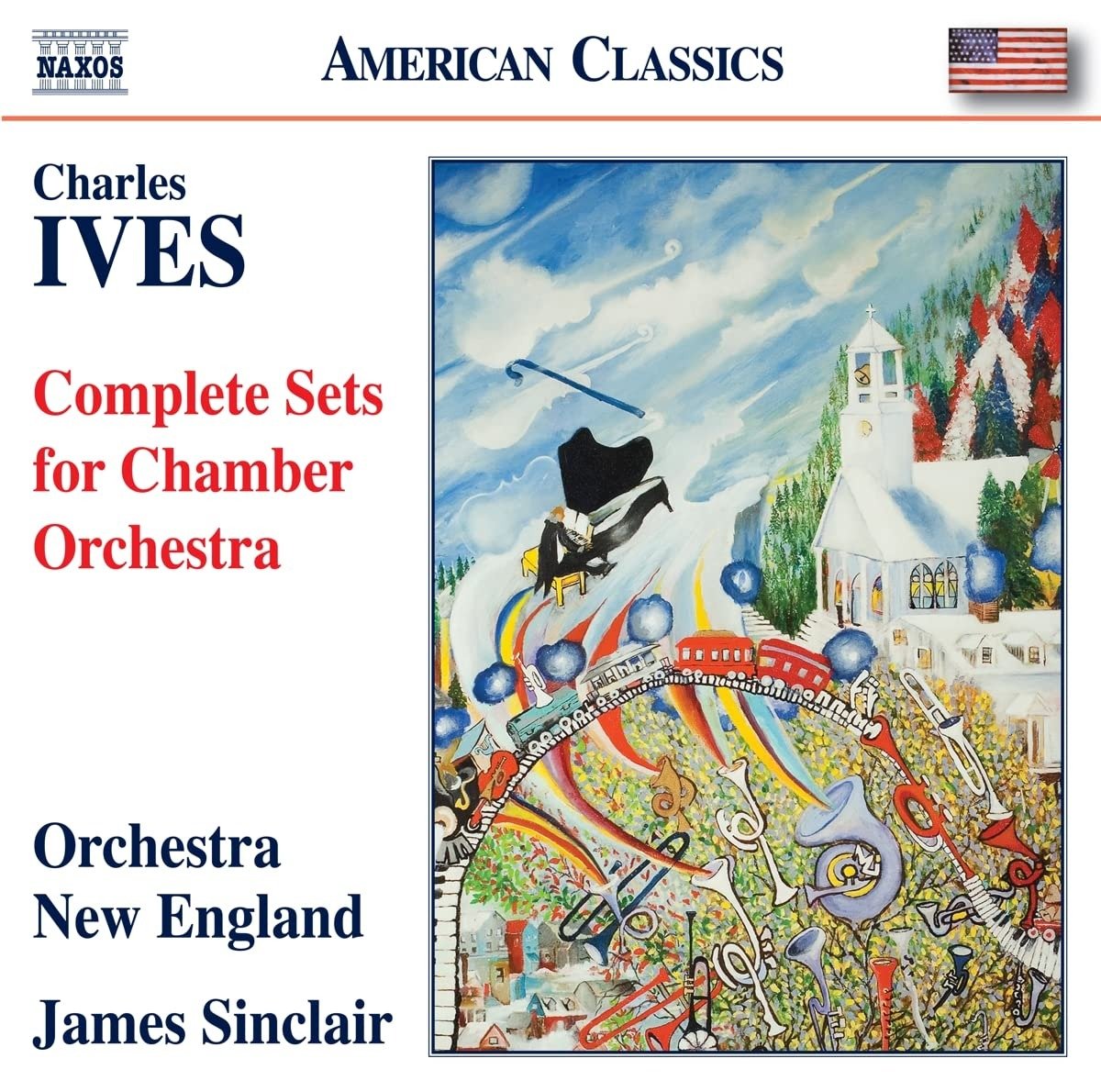 CD Shop - ORCHESTRA NEW ENGLAND / J CHARLES IVES: COMPLETE SETS FOR CHAMBER ORCHESTRA