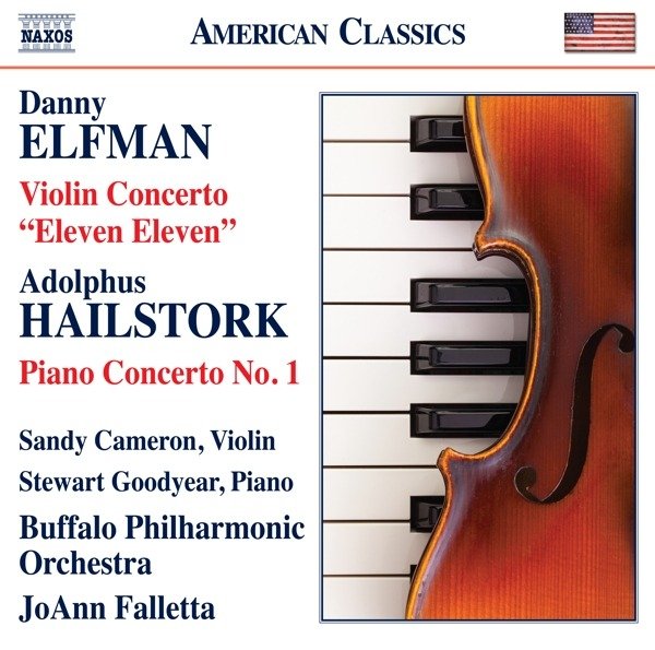 CD Shop - CAMERON, SANDY / BUFFALO ELFMAN: VIOLIN CONCERTO ELEVEN ELEVEN - HAILSTORK: PIANO CONCERTO NO. 1
