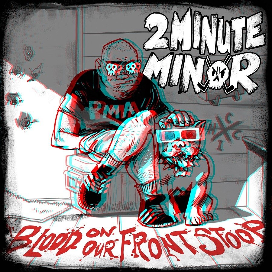 CD Shop - TWO MINUTE MINOR BLOOD ON OUR FRONT STOOP