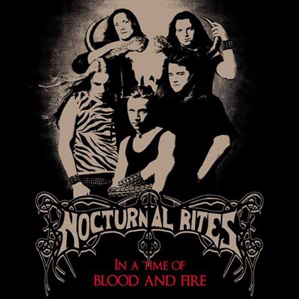 CD Shop - NOCTURNAL RITES IN A TIME OF BLOOD AND FIRE