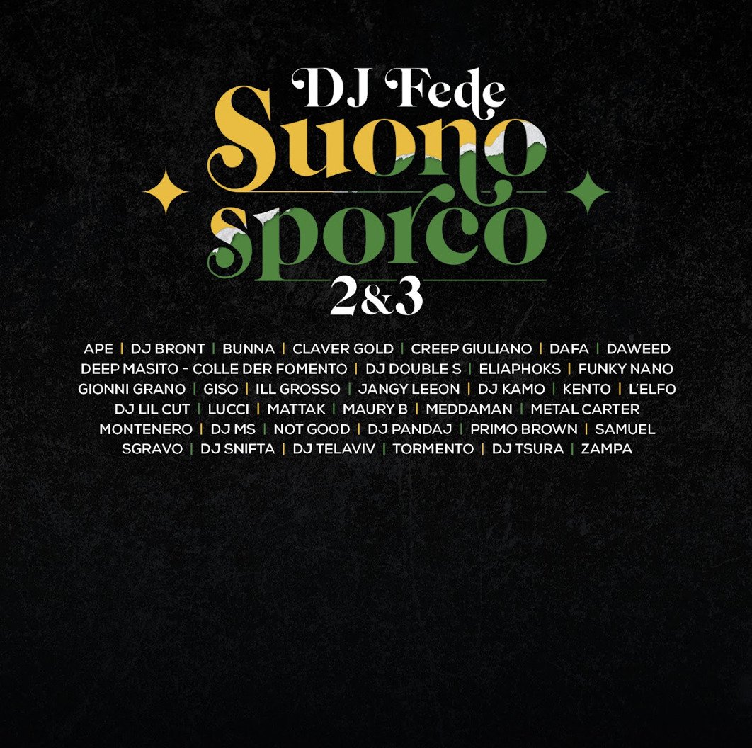 CD Shop - DJ FEDE SUONO SPORCO 2 & 3