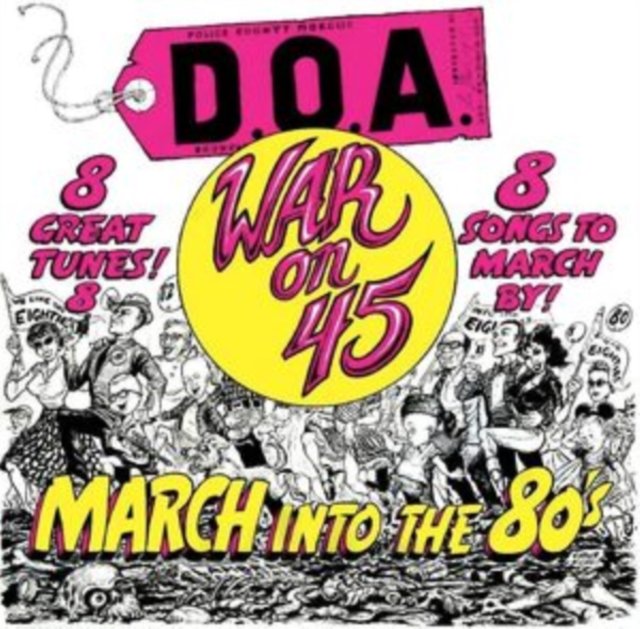 CD Shop - D.O.A. WAR ON 45
