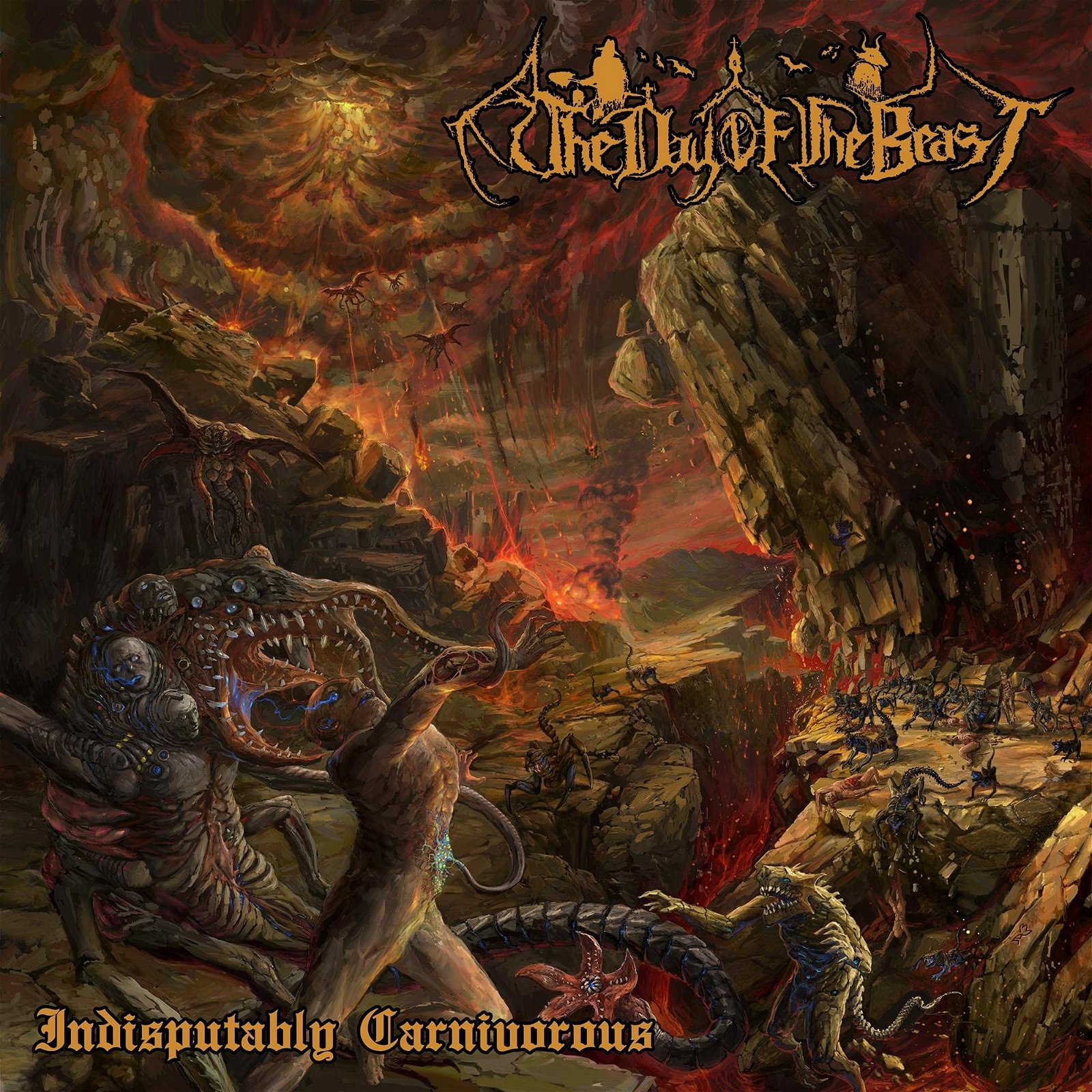 CD Shop - DAY OF THE BEAST INDISPUTABLY CARNIVOROUS