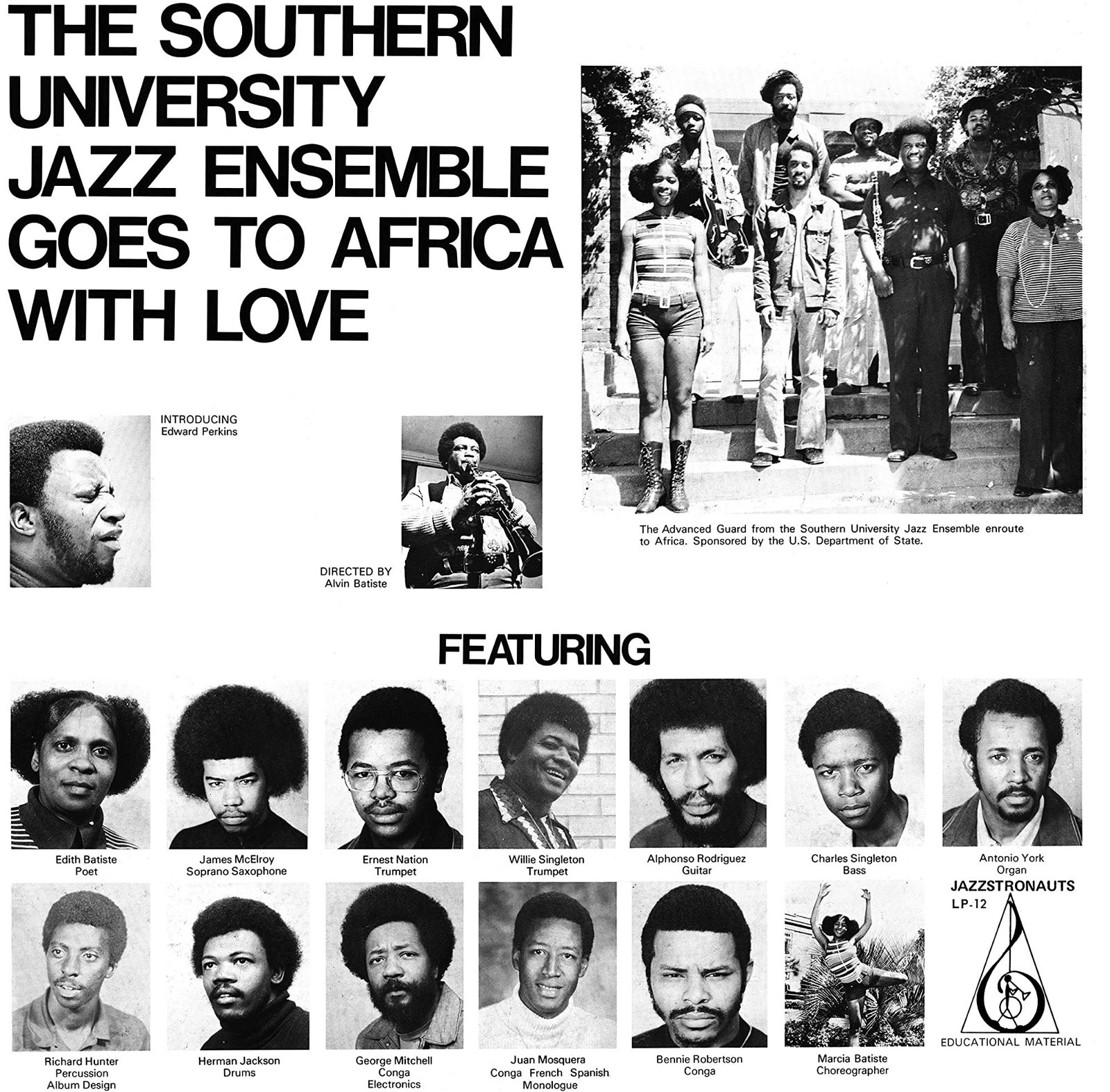 CD Shop - SOUTHERN UNIVERSITY JAZZ GOES TO AFRICA WITH LOVE