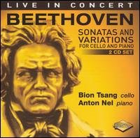 CD Shop - V/A BEETHOVEN: SONATAS AND VARIATIONS FOR CELLO AND PIANO