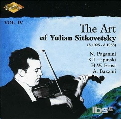 CD Shop - SITKOVETSKY, YULIAN ART OF YULIAN SITKOVETSKY VOL. 4