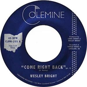 CD Shop - BRIGHT, WESLEY COME RIGHT BACK