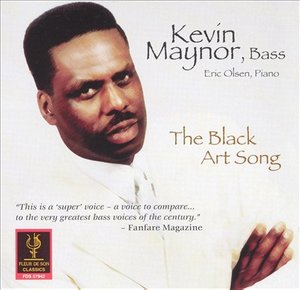 CD Shop - MAYNOR, KEVIN BLACK ART SONG