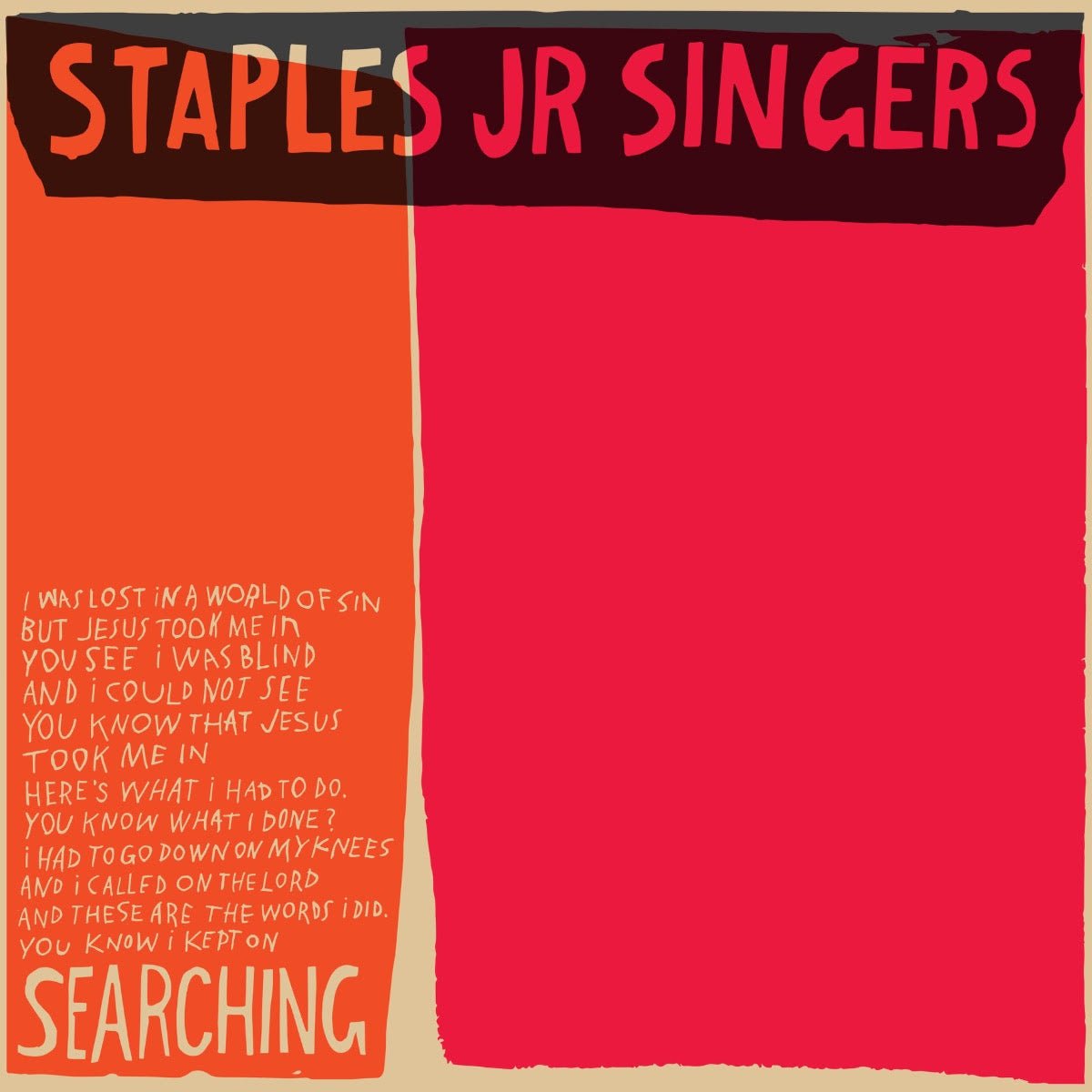 CD Shop - STAPLES JR. SINGERS SEARCHING